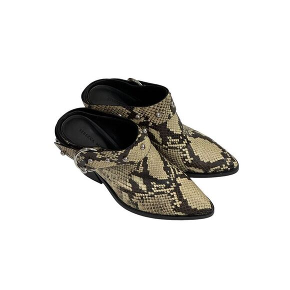 Rebecca Minkoff Sallest Too Leather Mules - Picture 2 of 11